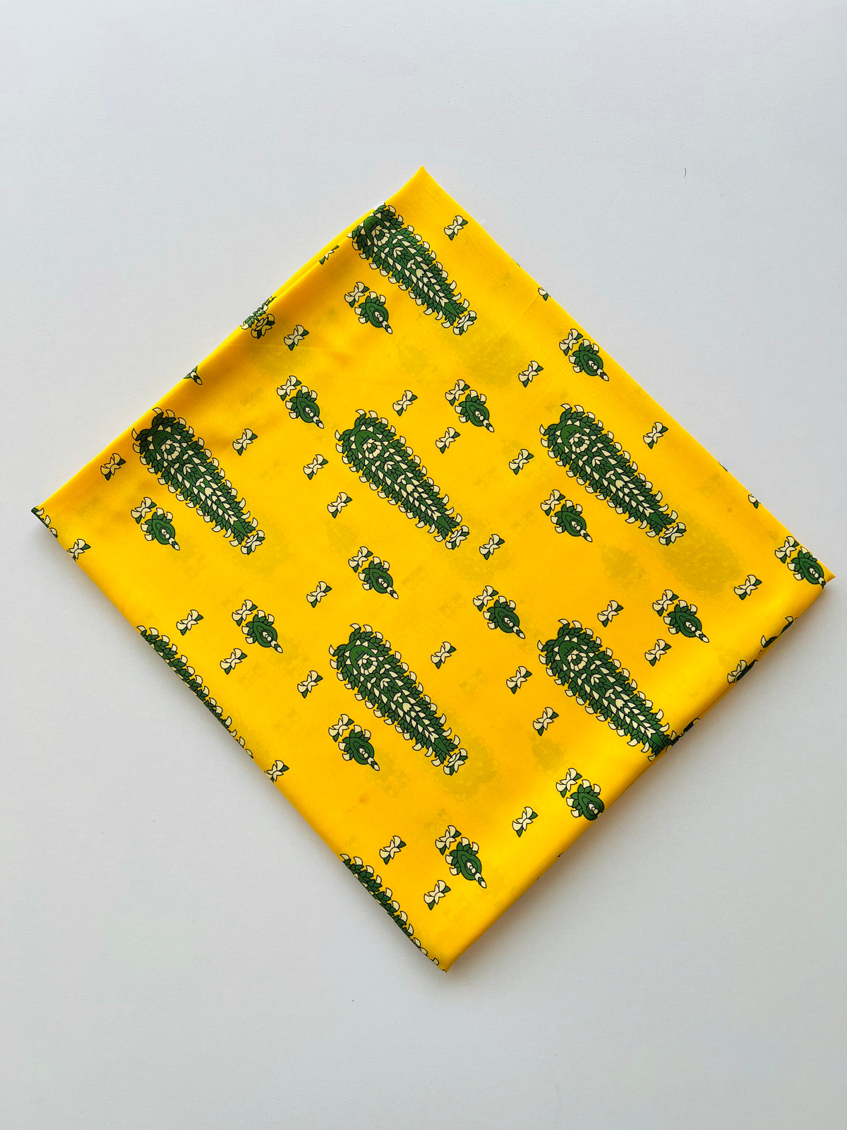 Yellow Colour Macro print 2pc Printed Suit