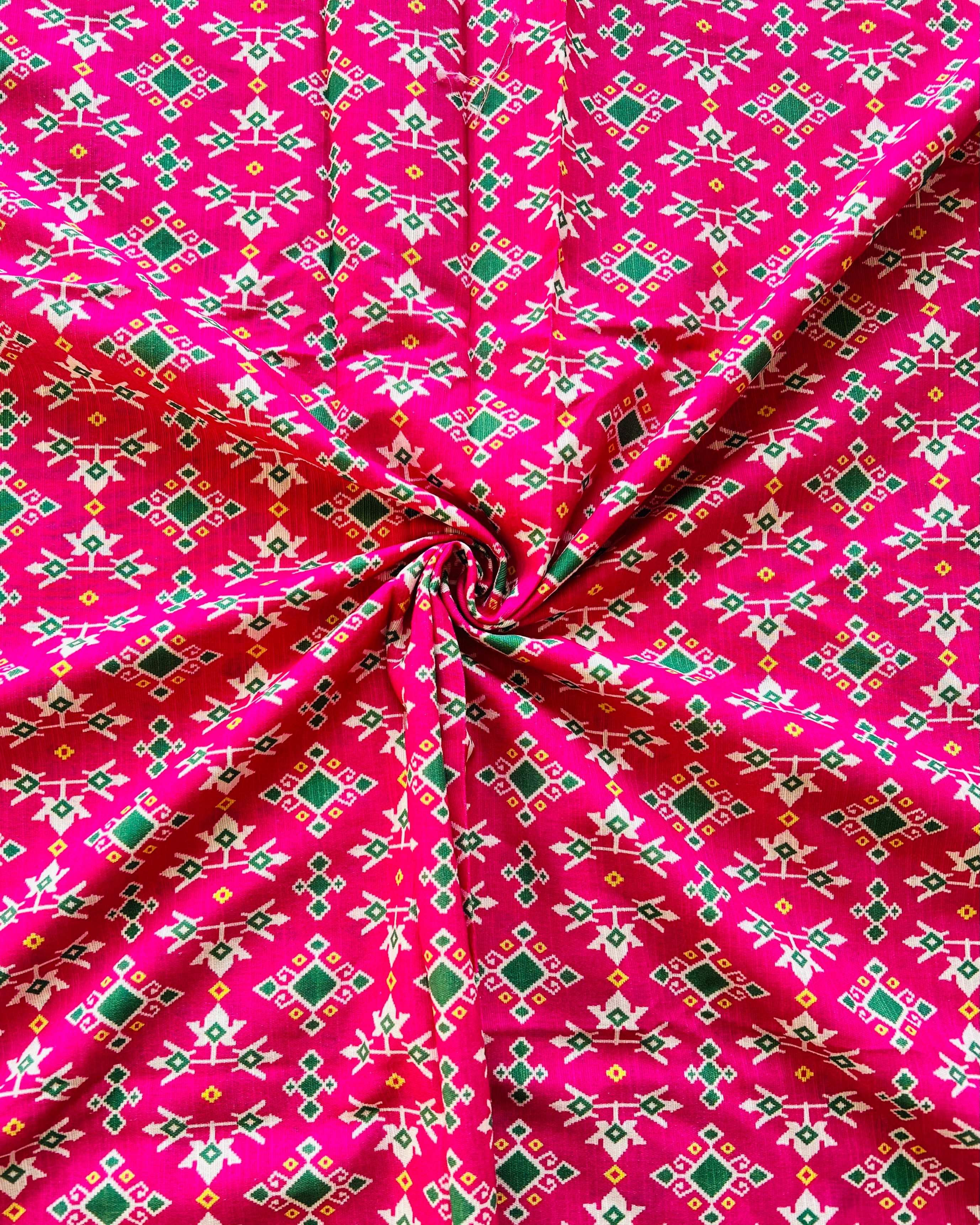 Magenta Khaddar - 2pc digital printed suit