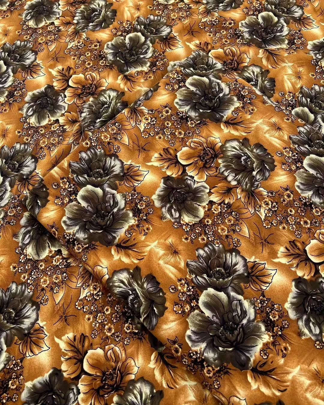 Silk marina - 2pc unstiched printed suit