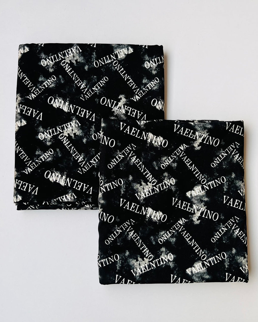 Woolen Courdoroy 2pc Printed Suit