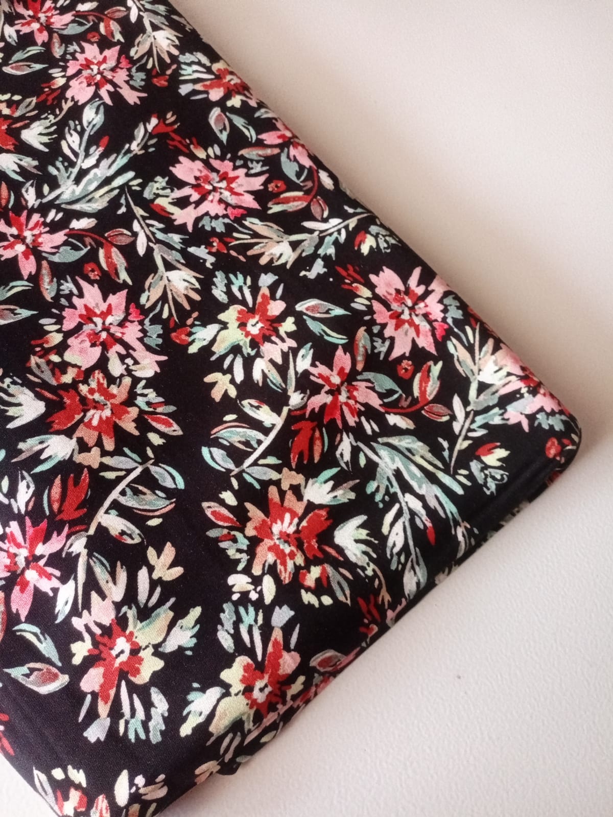 Winter floral marina - 2pc unstiched printed suit