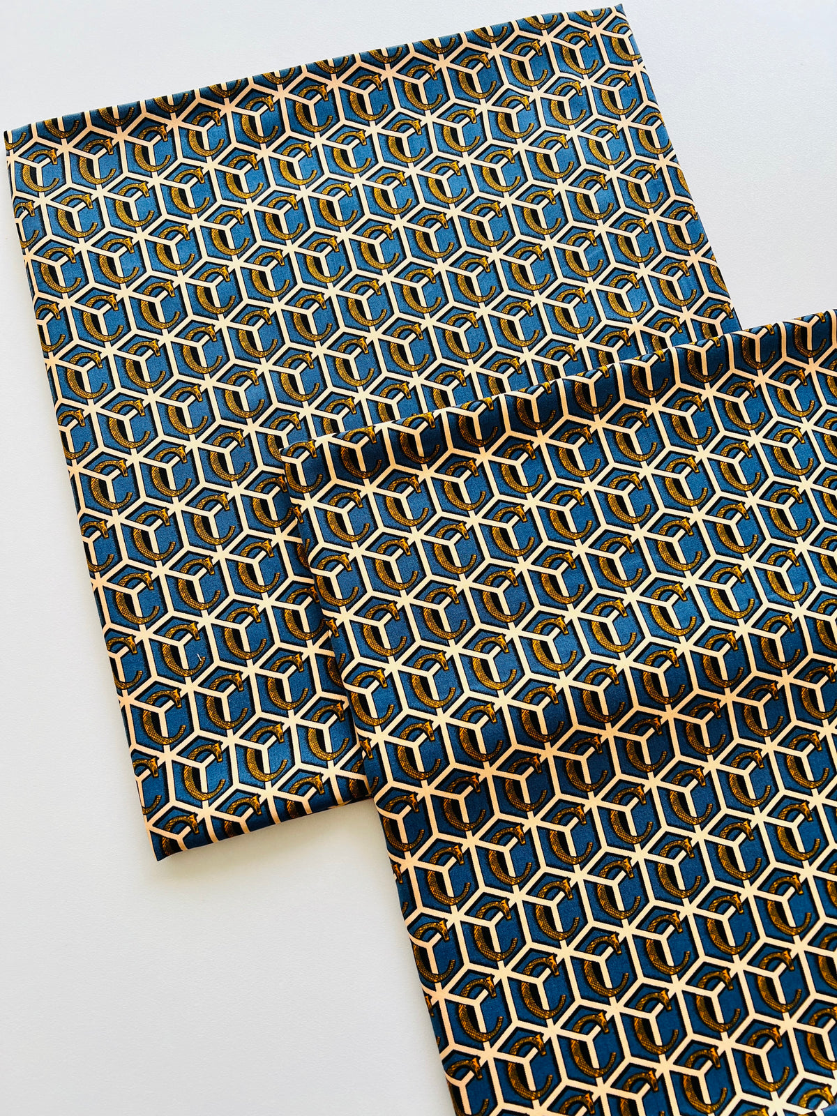 C-print Linen 2pc Printed Suit