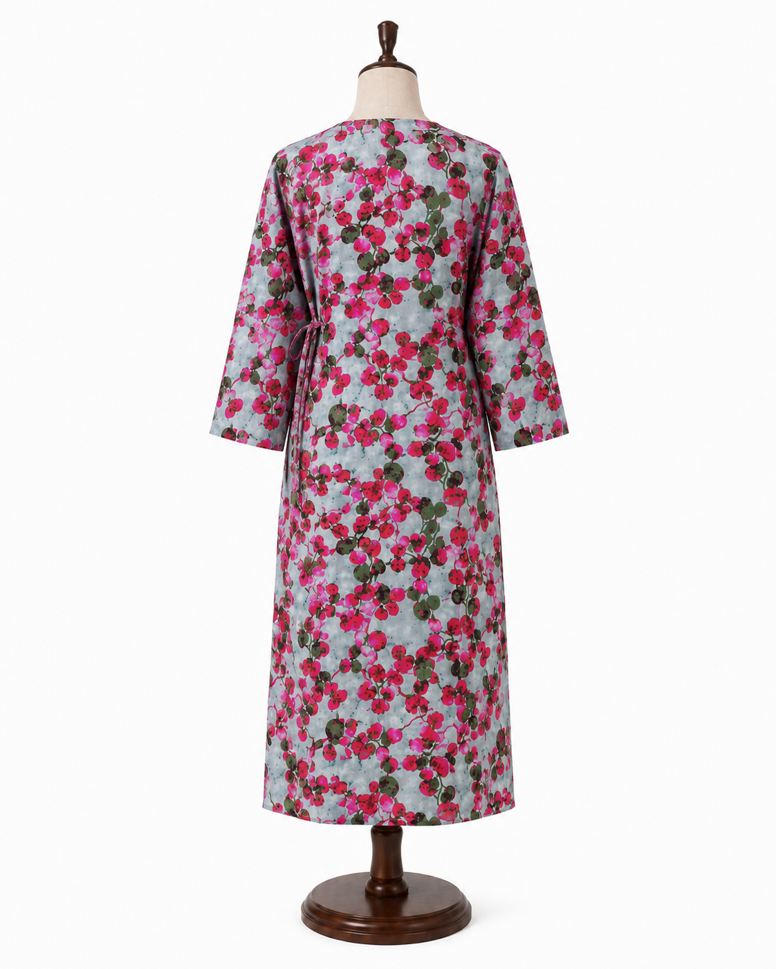 Fuchsia Vine – UnstichedFloral –  Printed Linen