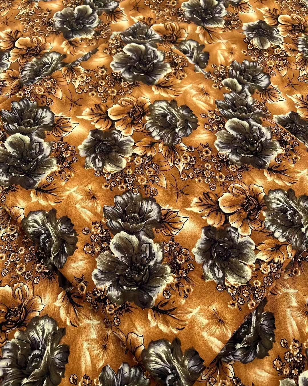 Silk marina - 2pc unstiched printed suit