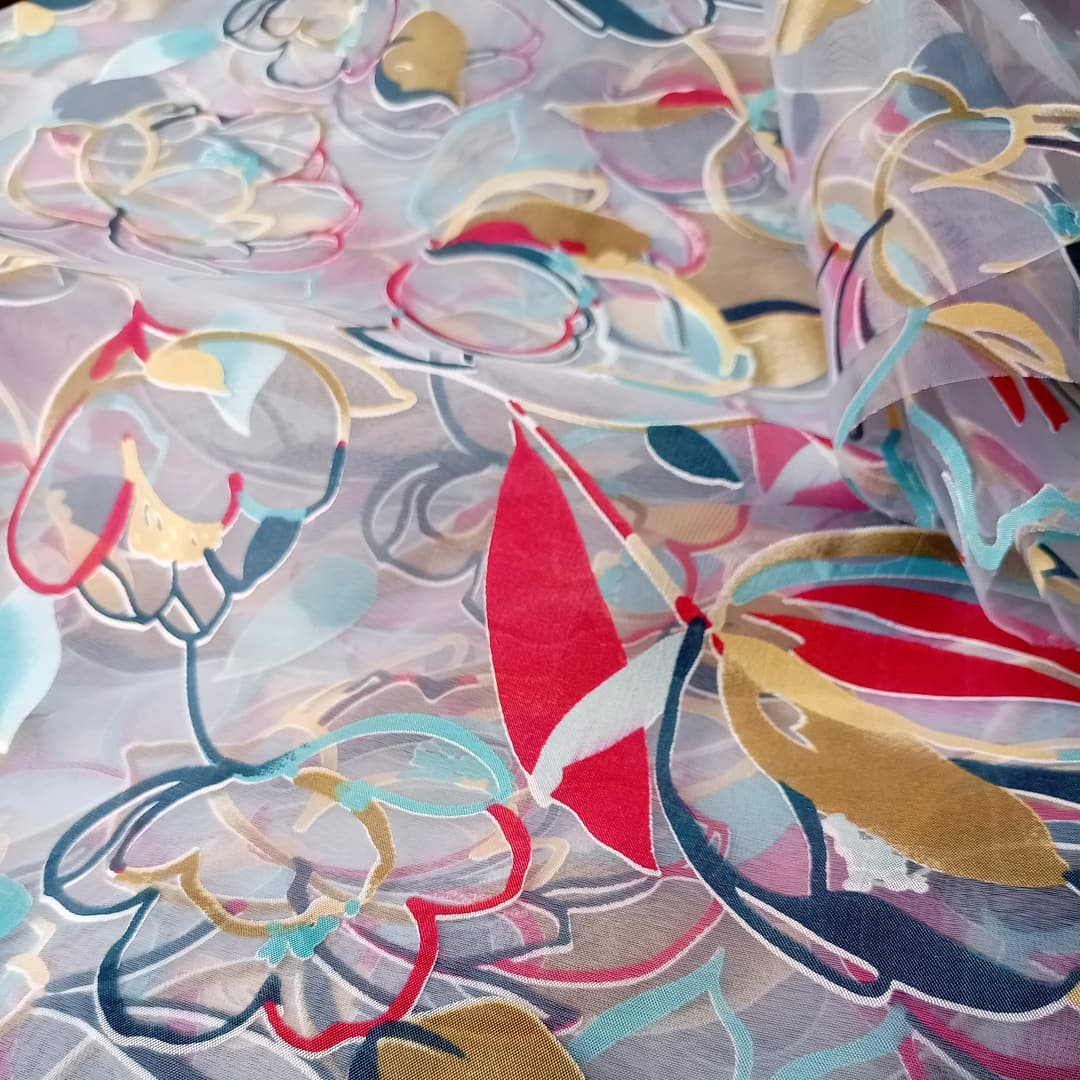 Tissue net - kameez duppata article sz-010063