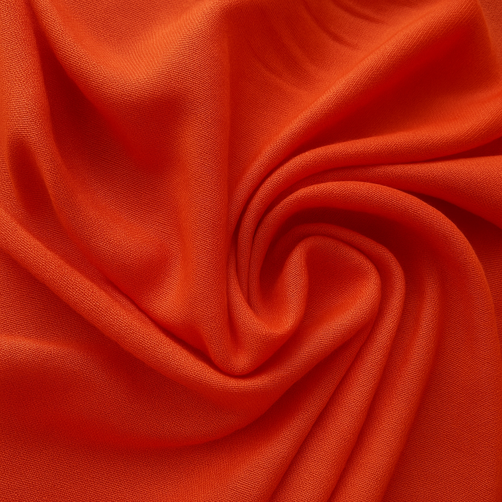 Orange plain marina - 2pc full suit