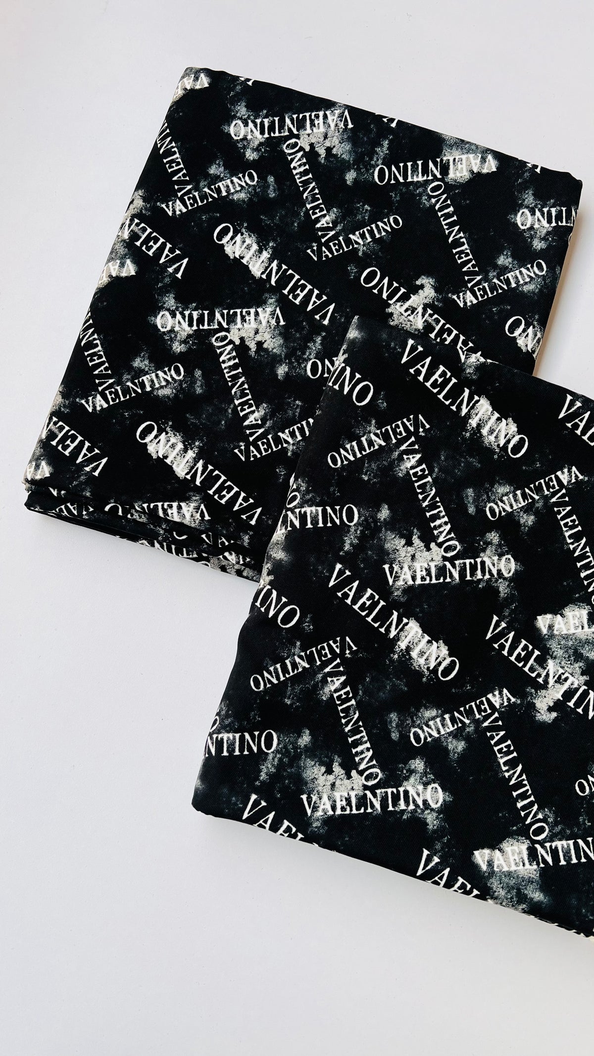 Woolen Courdoroy 2pc Printed Suit